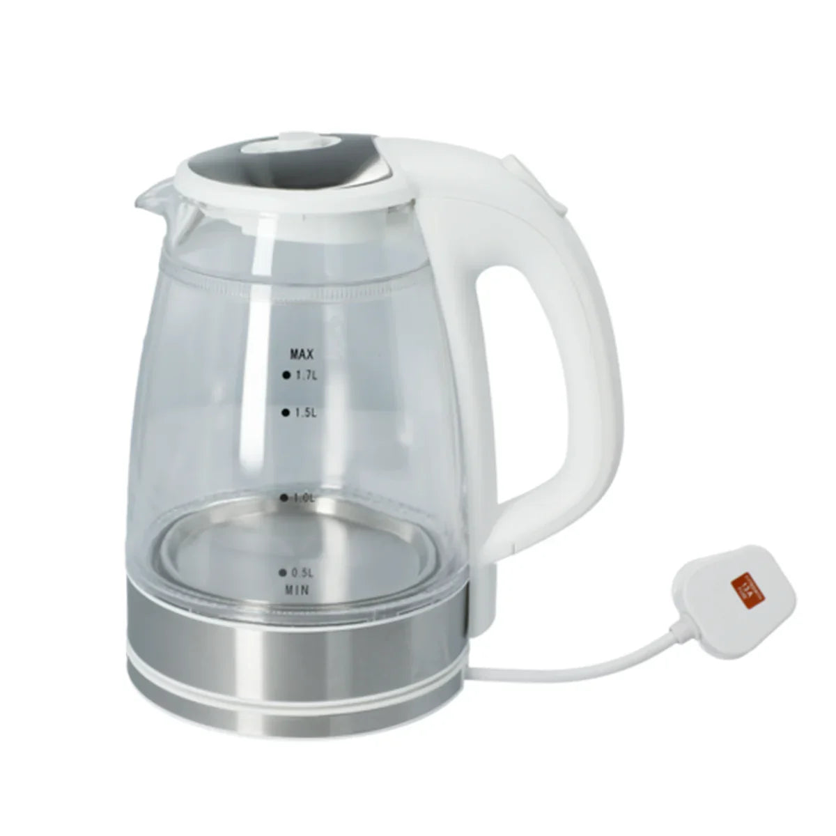 Stardust 1600W Double Wall Glass Kettle - Tashqila Stardust 1600W Double Wall Glass Kettle - Tashqila